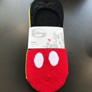 Torrid Mickey and Minnie No show Socks 5 pack